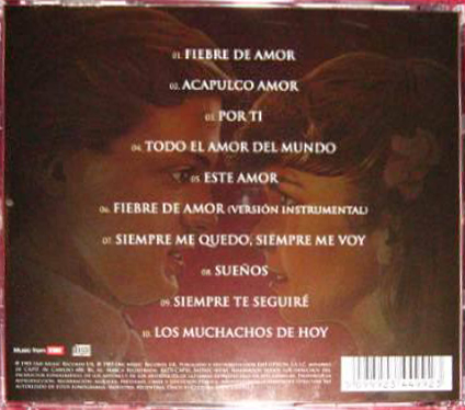 lucerito fiebre de amor cd 2008 argentina