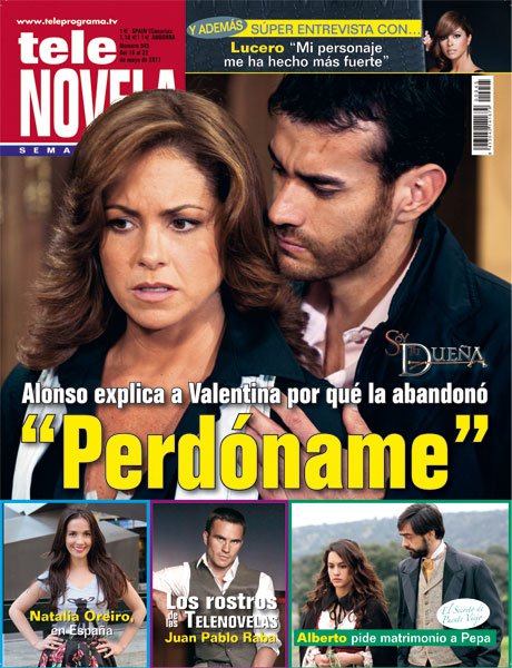 LUCERO revista TELENOVELA españa