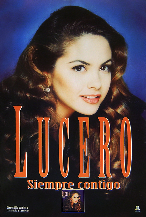 LUCERO SIEMPRE CONTIGO POSTER