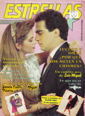 LUCERO REVISTA ESTRELLAS 1990