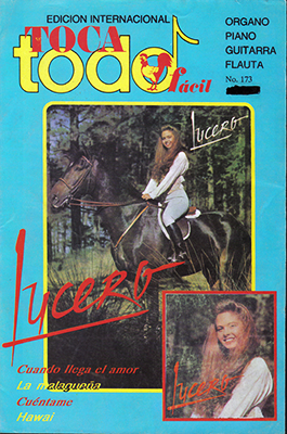 LUCERO REVISTA TOCA TODO 1990