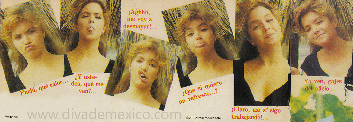 LUCERO CARAS Y GESTOS 1990